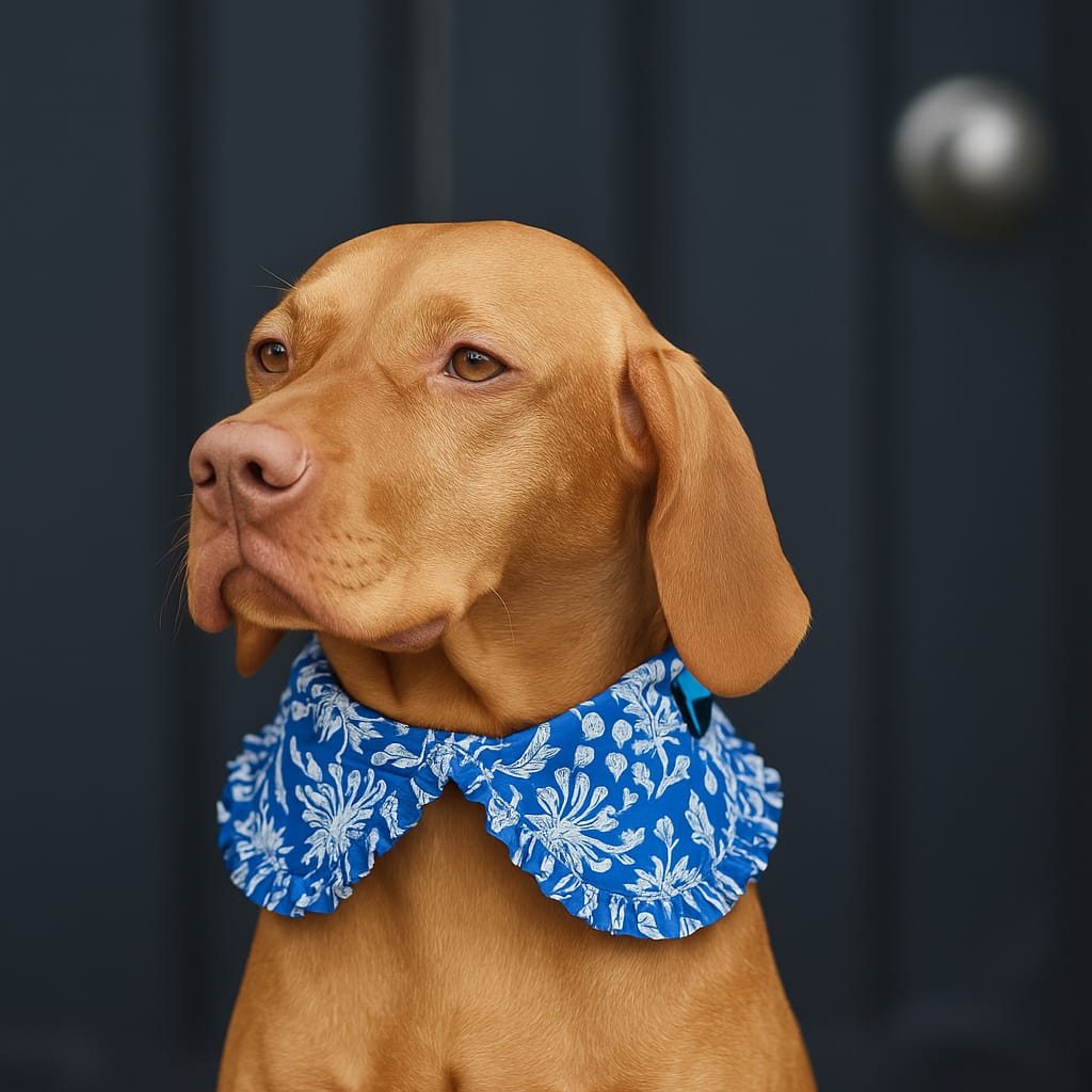 Pet Shirt Collar with Ruffles