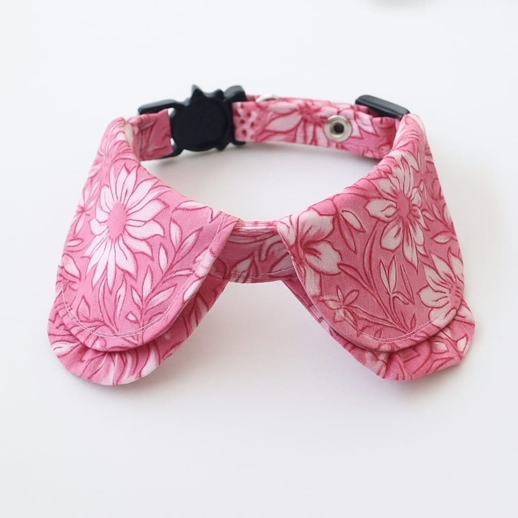 Pet Shirt Collar with Ruffles