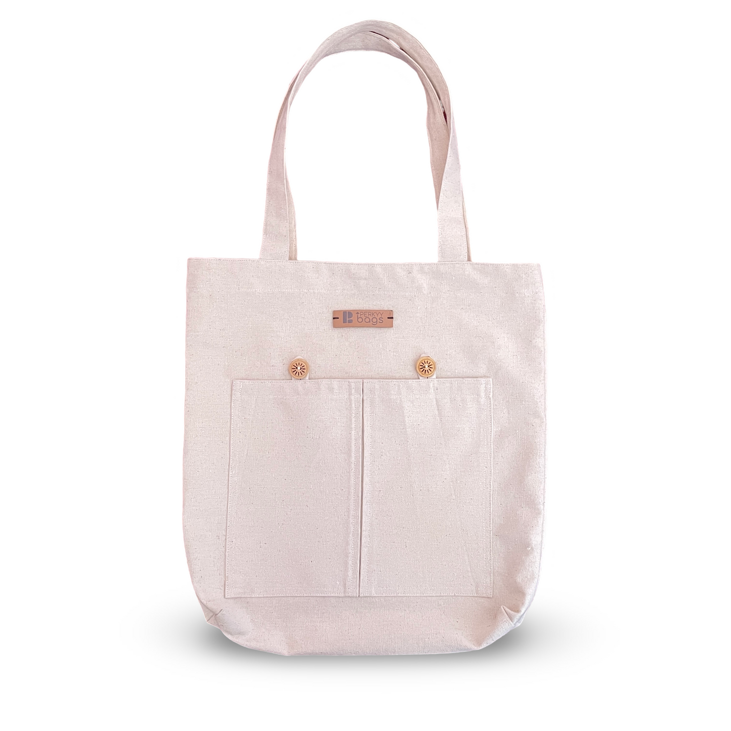 Classic Charm Tote – Front Pocket Elegance in Every Detail
