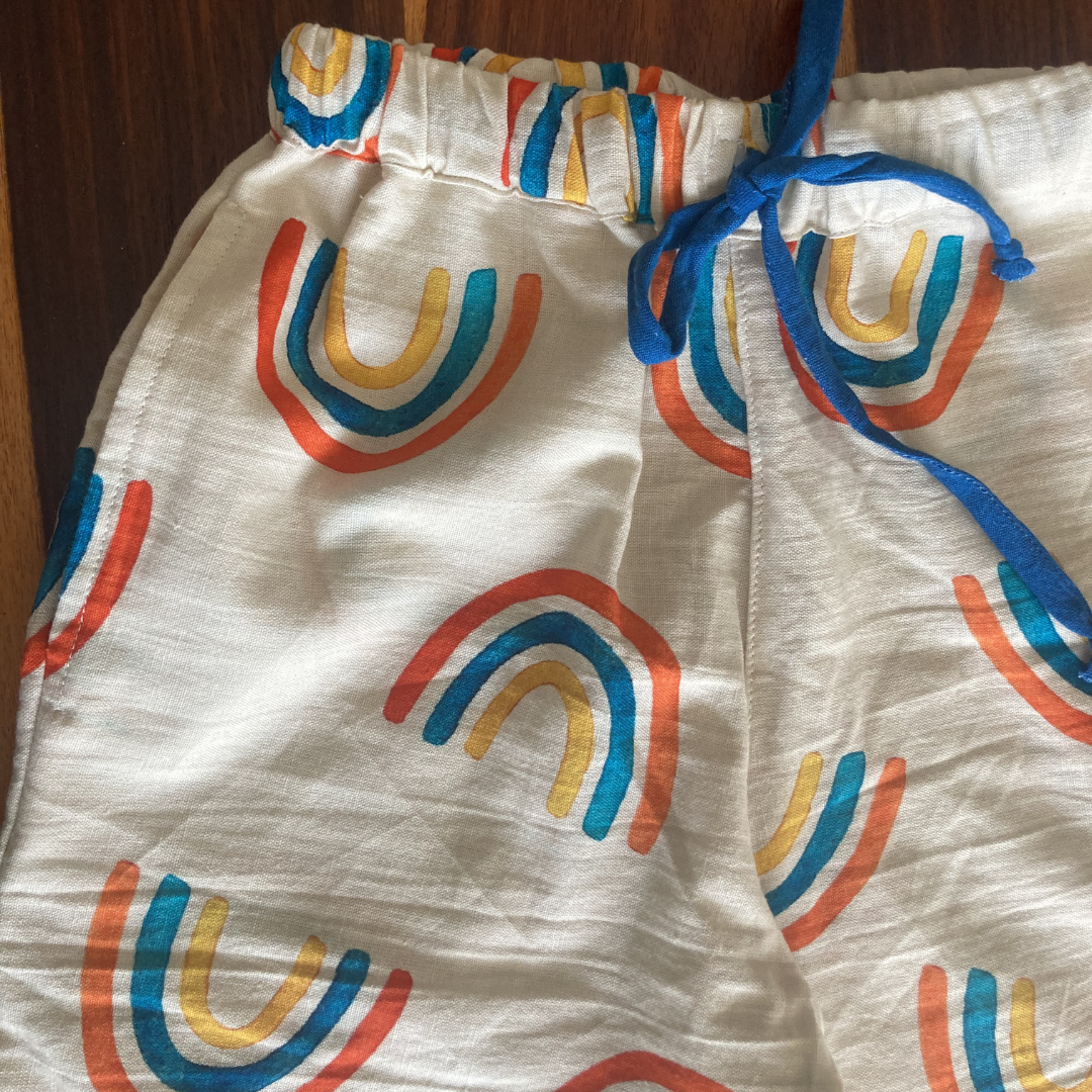 100% Cotton Summer Unisex Pants for Kids