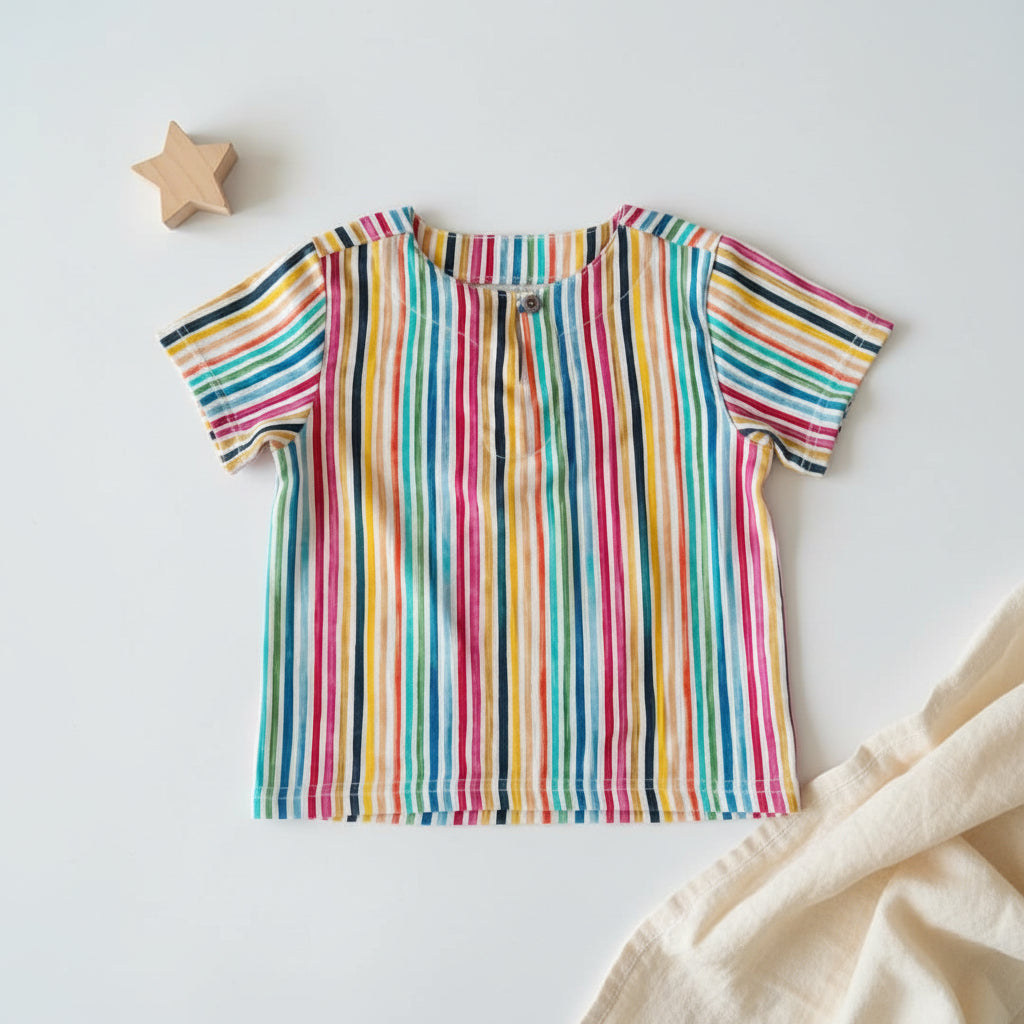 Summer Cotton Shirts Unisex | Kids- 100% Soft Cotton