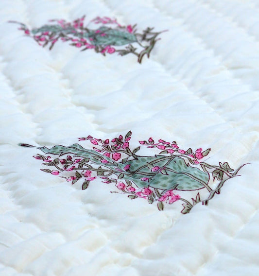 Gul Double Sided 100% Soft Cotton Quilt/Blanket