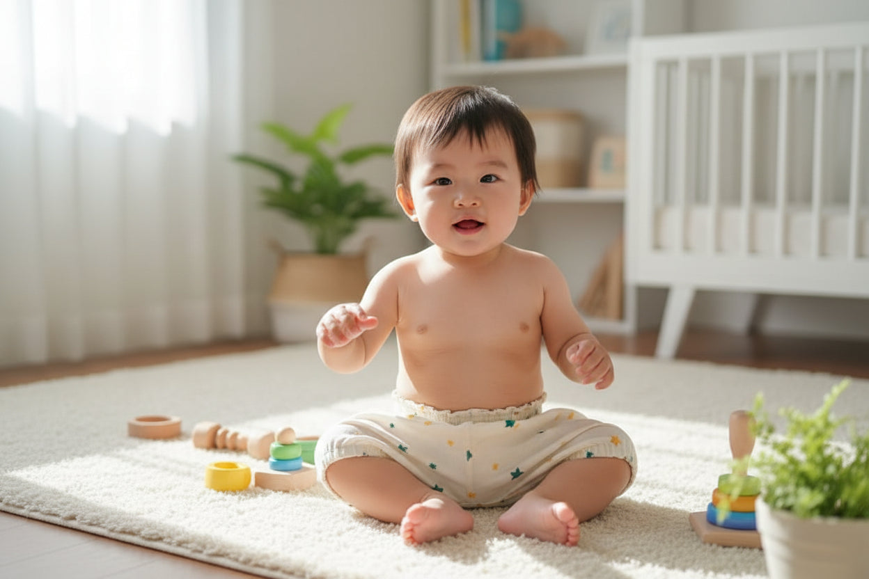 100% Soft Cotton Baby Bloomers