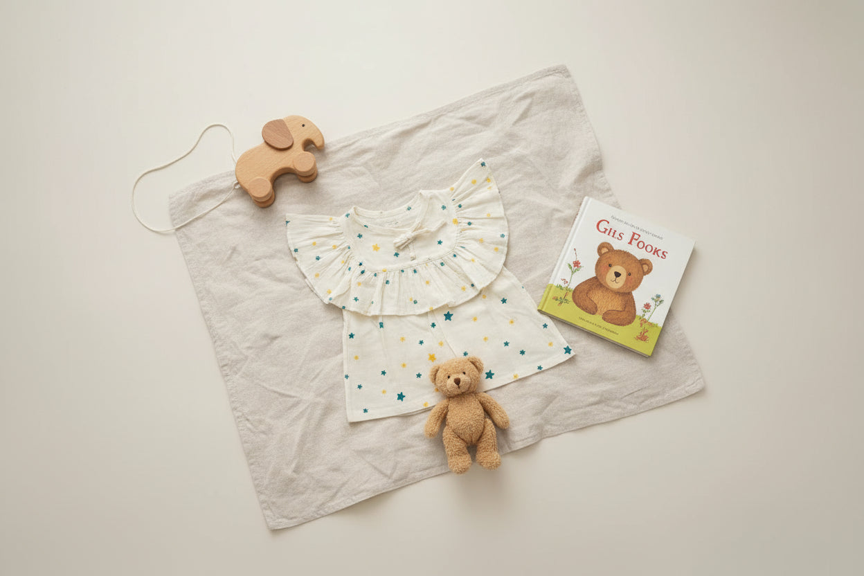 100% cotton Flutter Tunic for Kids | Toddlers