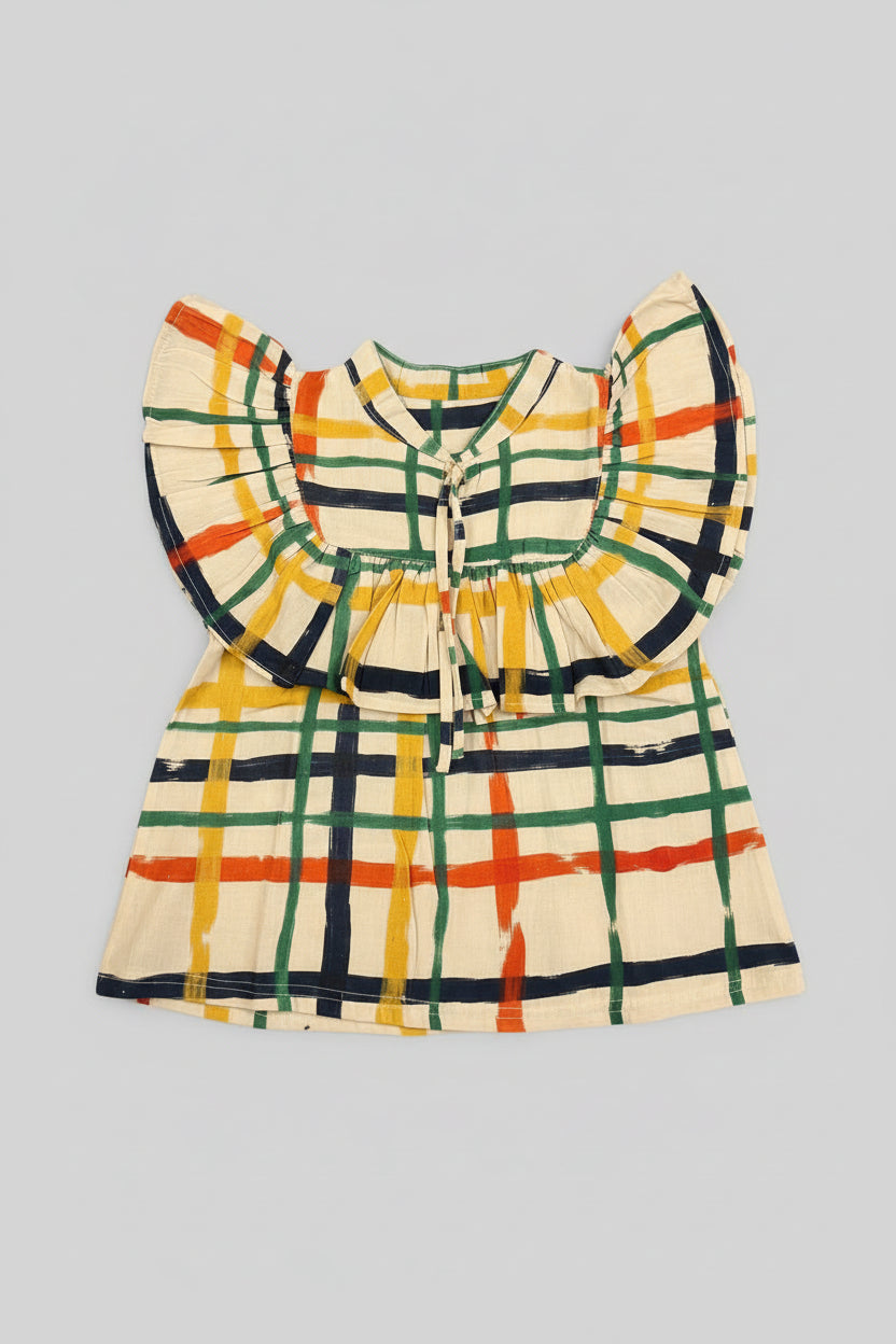 100% cotton Flutter Tunic for Kids | Toddlers