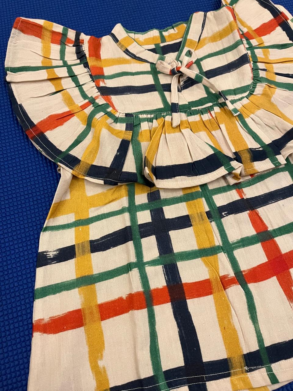 100% cotton Flutter Tunic for Kids | Toddlers