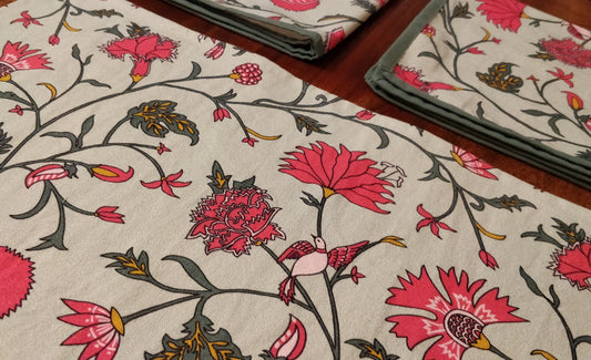 Handcrafted Table Mats in Natural Cotton (Set of 2)