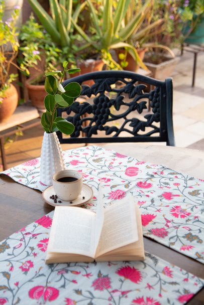 Premium Cotton Dining Table Linen Sets ( 6 Seater & 8 Seater )